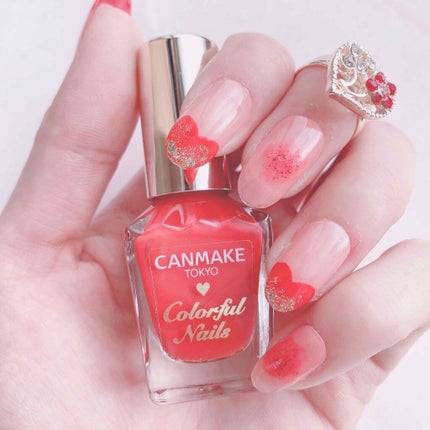 カラフルネイルズ/キャンメイク/マニキュアを使ったクチコミ(4枚目)