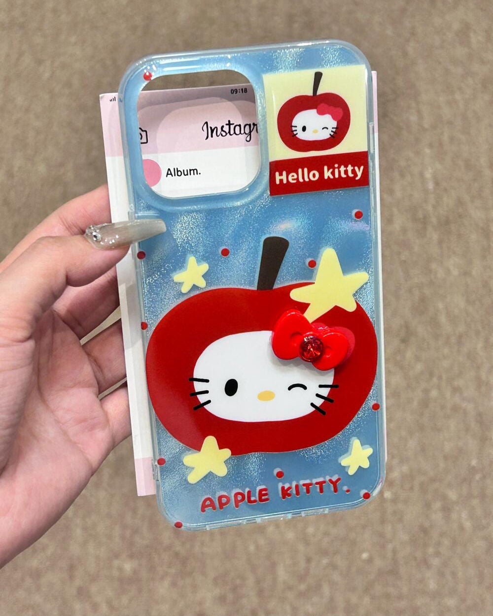 ケース大好きっ子 on LIPS 「キティちゃんの頭はとてもかわいいですね#iPhoneケース#購..」(4枚目)