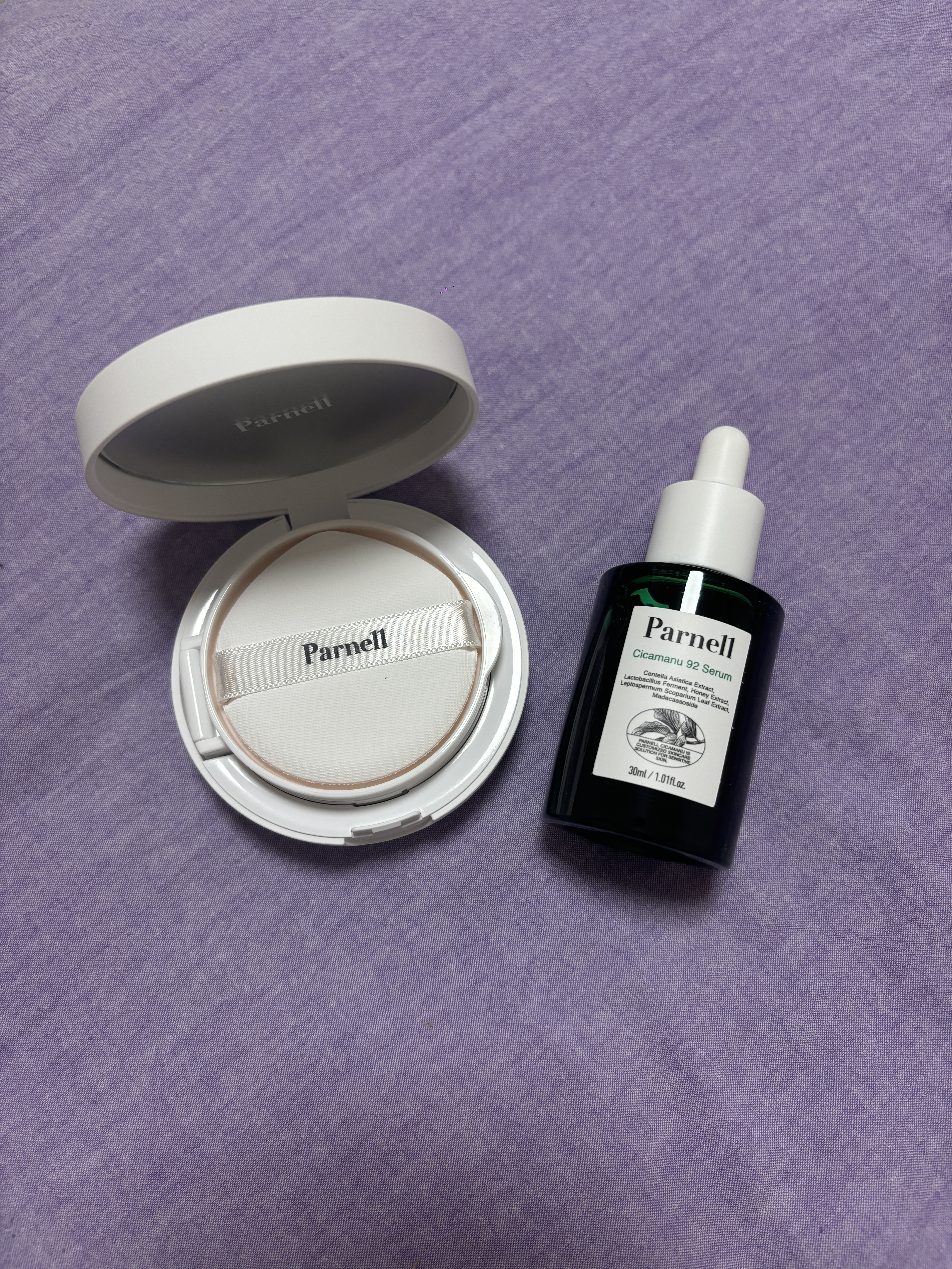 シカマヌ　セラム　クッションファンデ/parnell/クッションファンデーションを使ったクチコミ（2枚目）