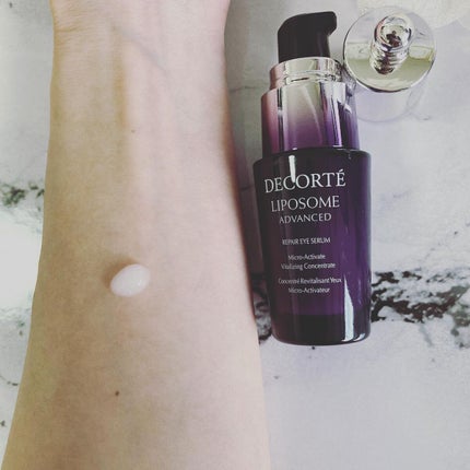 リポソーム アドバンスト リペアアイセラム/DECORTÉ/アイケア・アイクリームを使ったクチコミ(3枚目)