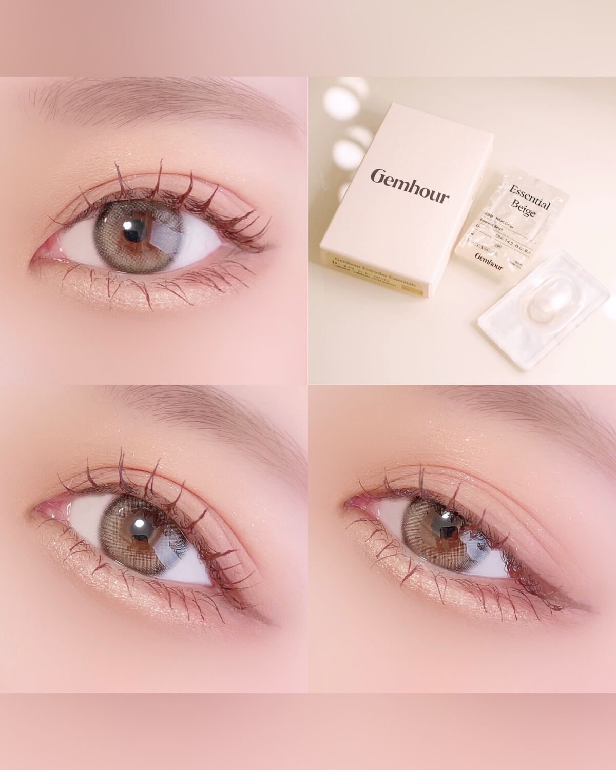 Gemhour/Hapa kristin/カラーコンタクトレンズを使ったクチコミ（3枚目）