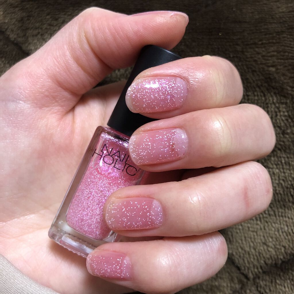 オーロラグリッター ネイルホリックの口コミ 購入品 ネイルホリックオーロラグリッター By Pink 乾燥肌 Lips