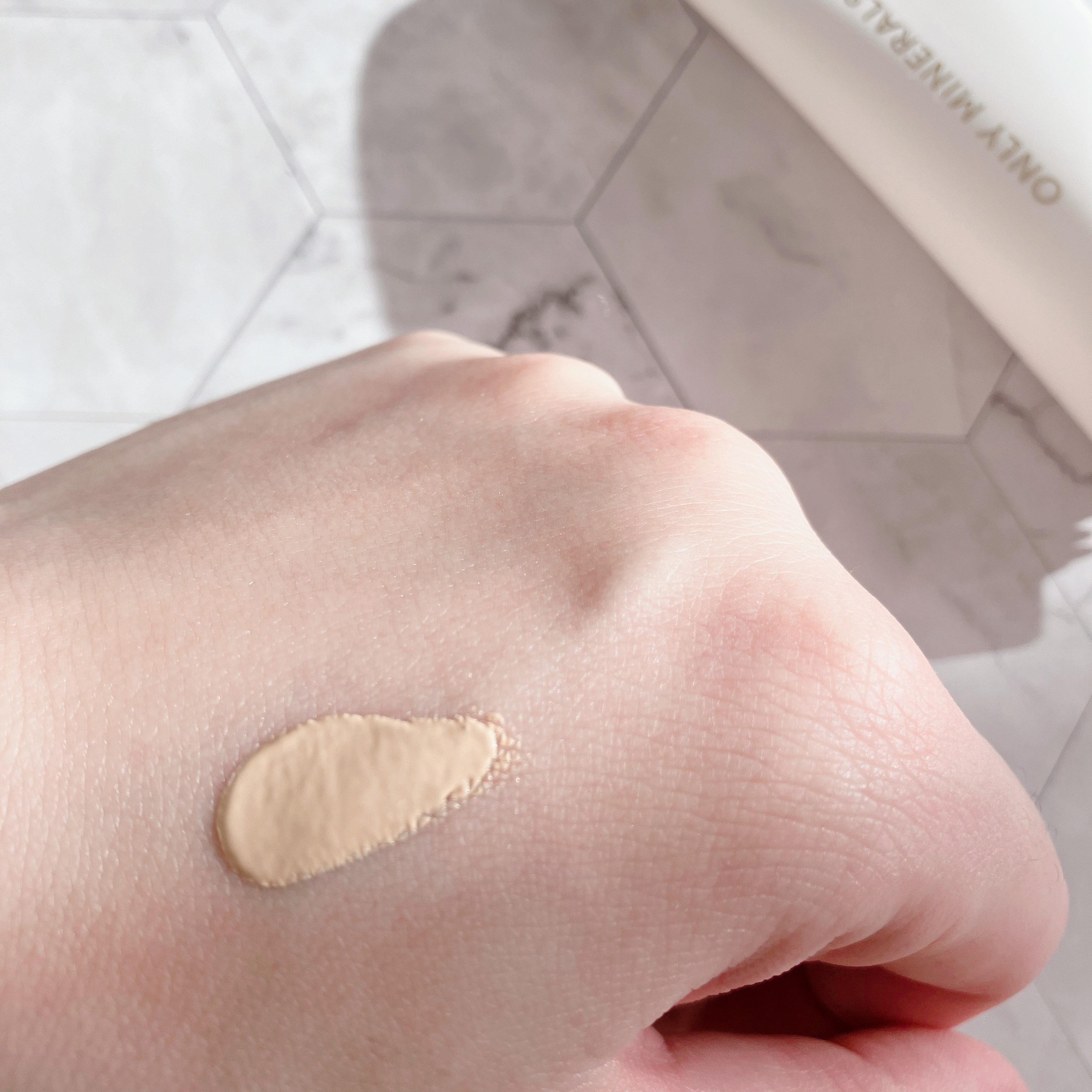 薬用 リンクルホワイトBBクリーム/ONLY MINERALS/BBクリームを使ったクチコミ（2枚目）