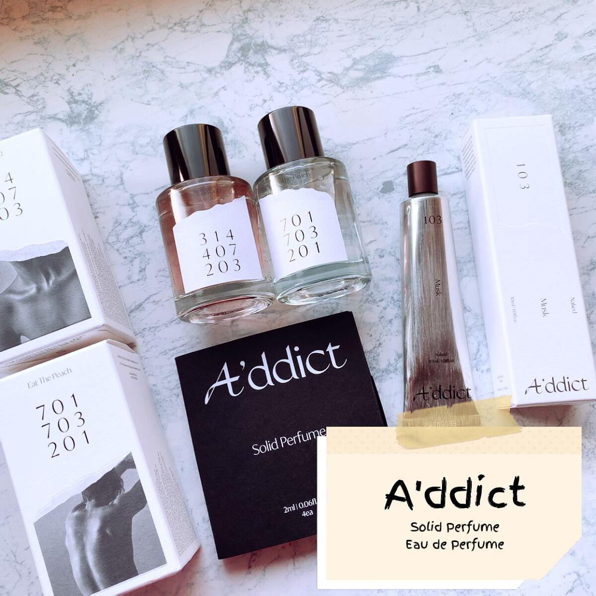 オードパフューム イートザピーチ/Addct/香水(レディース)を使ったクチコミ（1枚目）