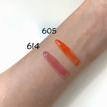 ルージュ ピュールクチュール ヴェルニ ウォーターステイン/YVES SAINT LAURENT BEAUTE/口紅を使ったクチコミ(2枚目)