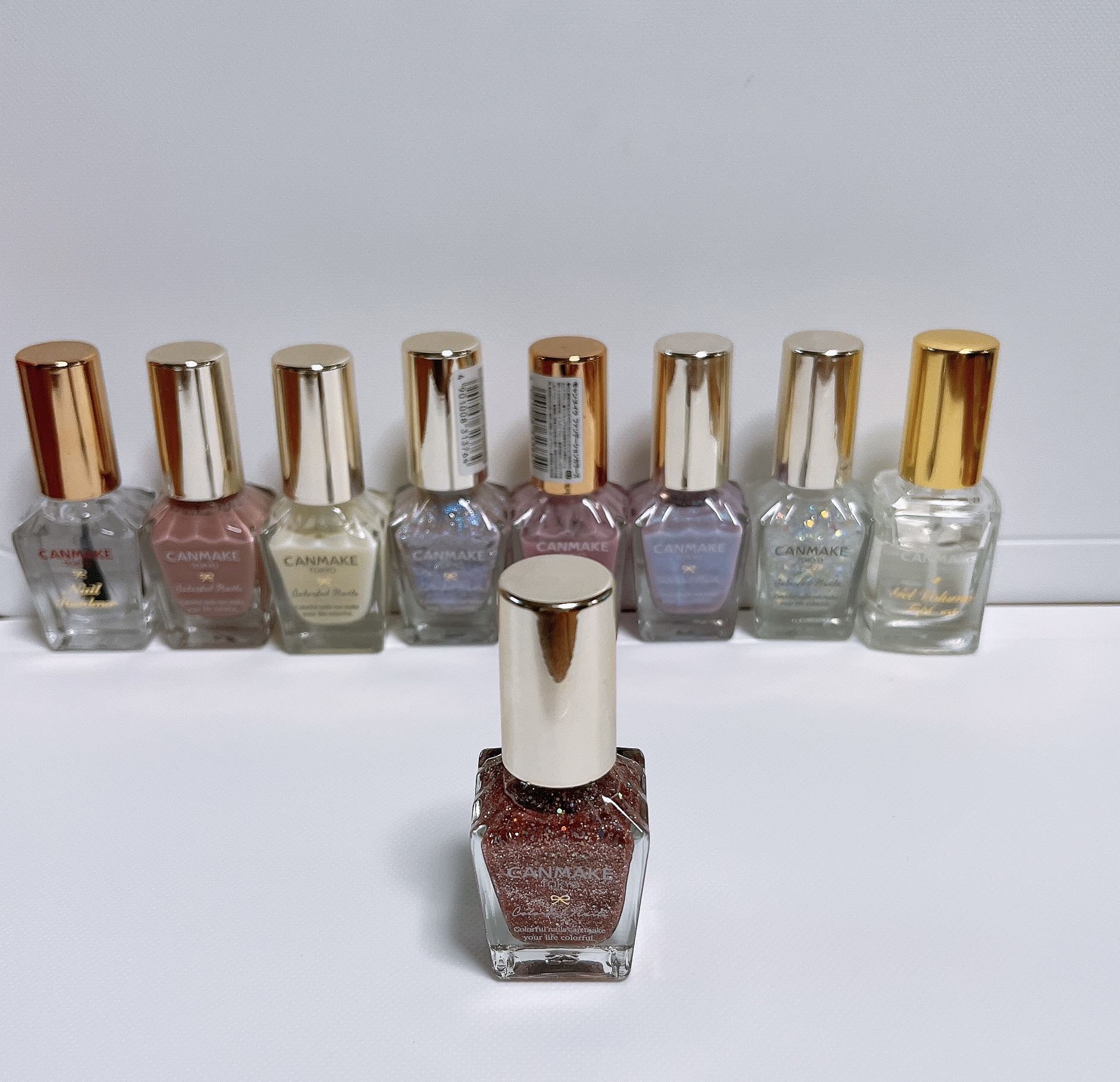 カラフルネイルズ N25 カシスソーダ/キャンメイク/マニキュアを使ったクチコミ（3枚目）