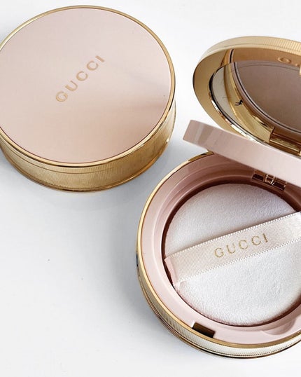 グッチ ルージュ ア レーヴル サタン/GUCCI beauty/口紅を使ったクチコミ(4枚目)