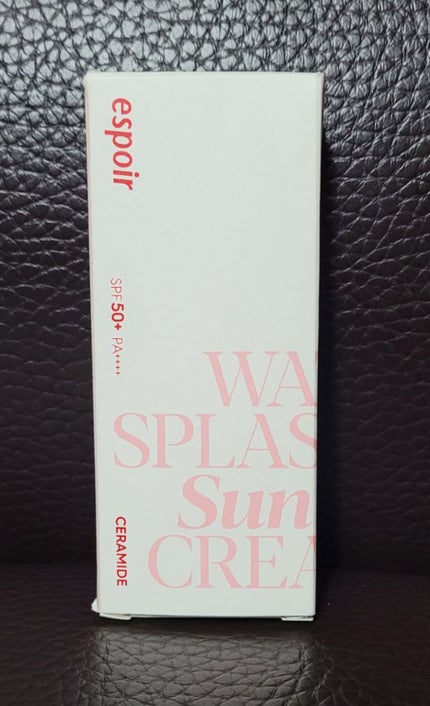 ウォータースプラッシュサンクリーム セラミド/espoir/日焼け止めクリームを使ったクチコミ(1枚目)
