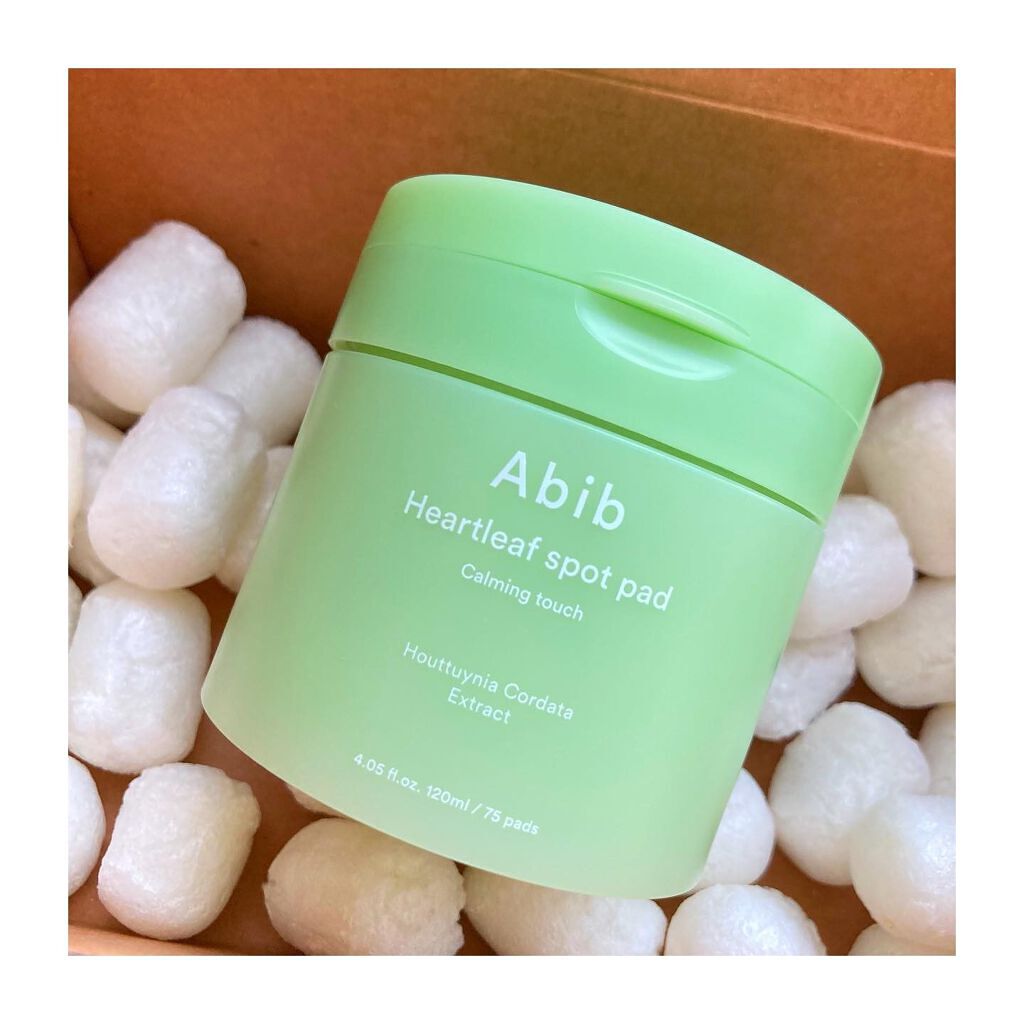 ドクダミカーミングタッチスポットパッド/Abib /トナーパッドを使ったクチコミ（1枚目）