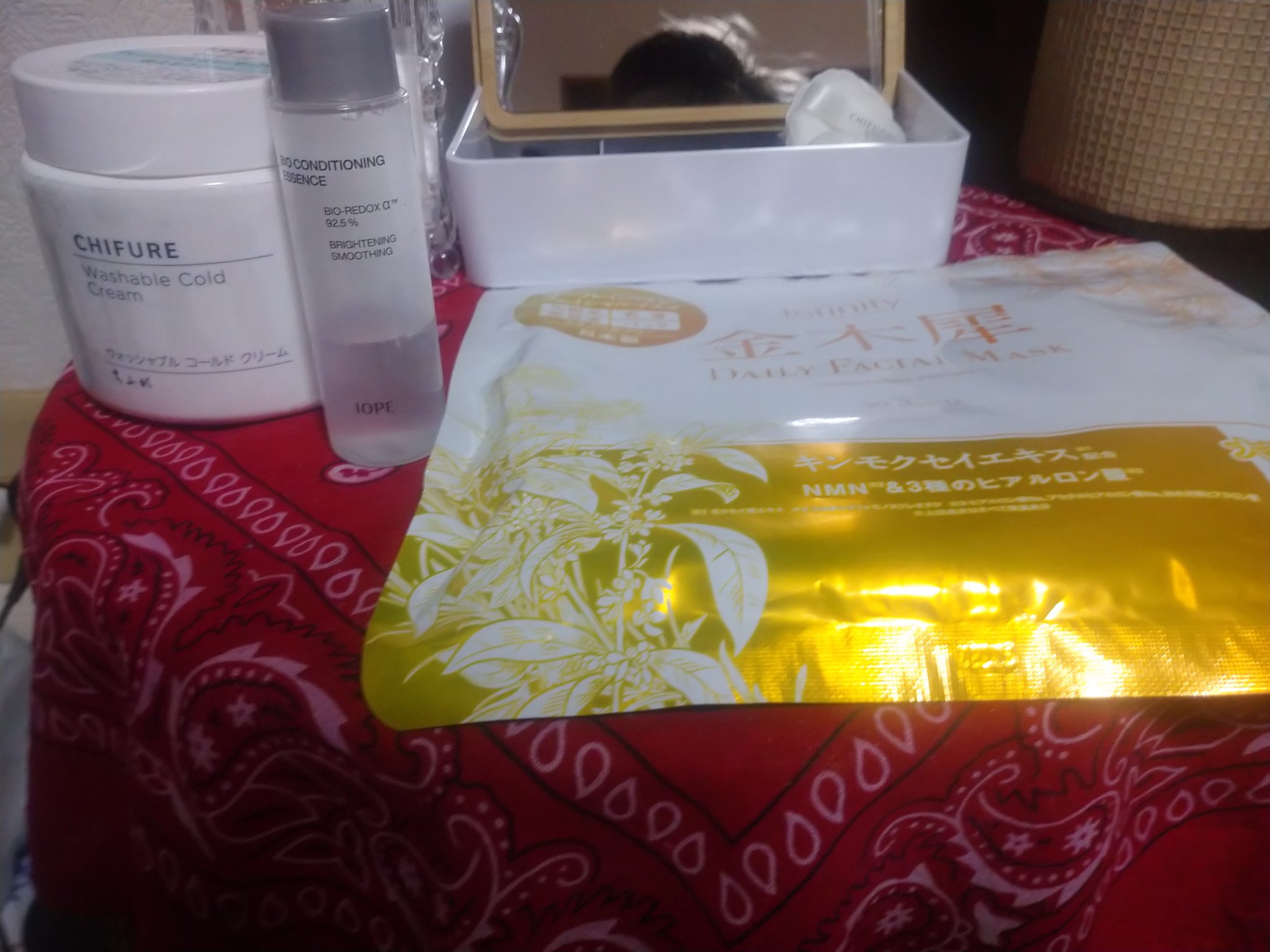 金木犀プレミアムフェイシャルマスク/Infinity/シートマスク・パックを使ったクチコミ（1枚目）