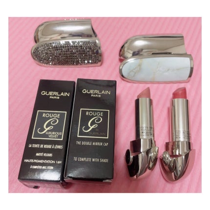 ルージュ ジェ ラグジュリアス ヴェルヴェット/GUERLAIN/口紅を使ったクチコミ(1枚目)