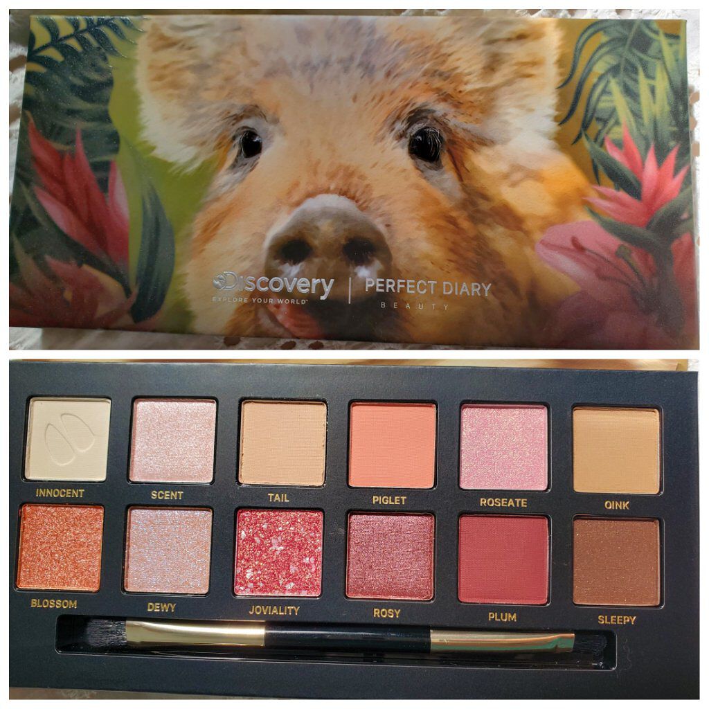 エクスプローラ12色 動物アイシャドウパレット/PERFECT DIARY/アイシャドウパレットを使ったクチコミ（2枚目）