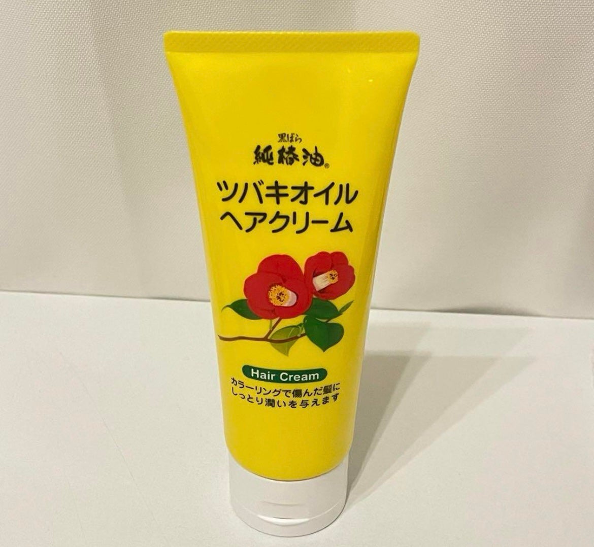 ツバキオイルヘアクリーム/黒ばら純椿油/ヘアワックス・クリームを使ったクチコミ(1枚目)