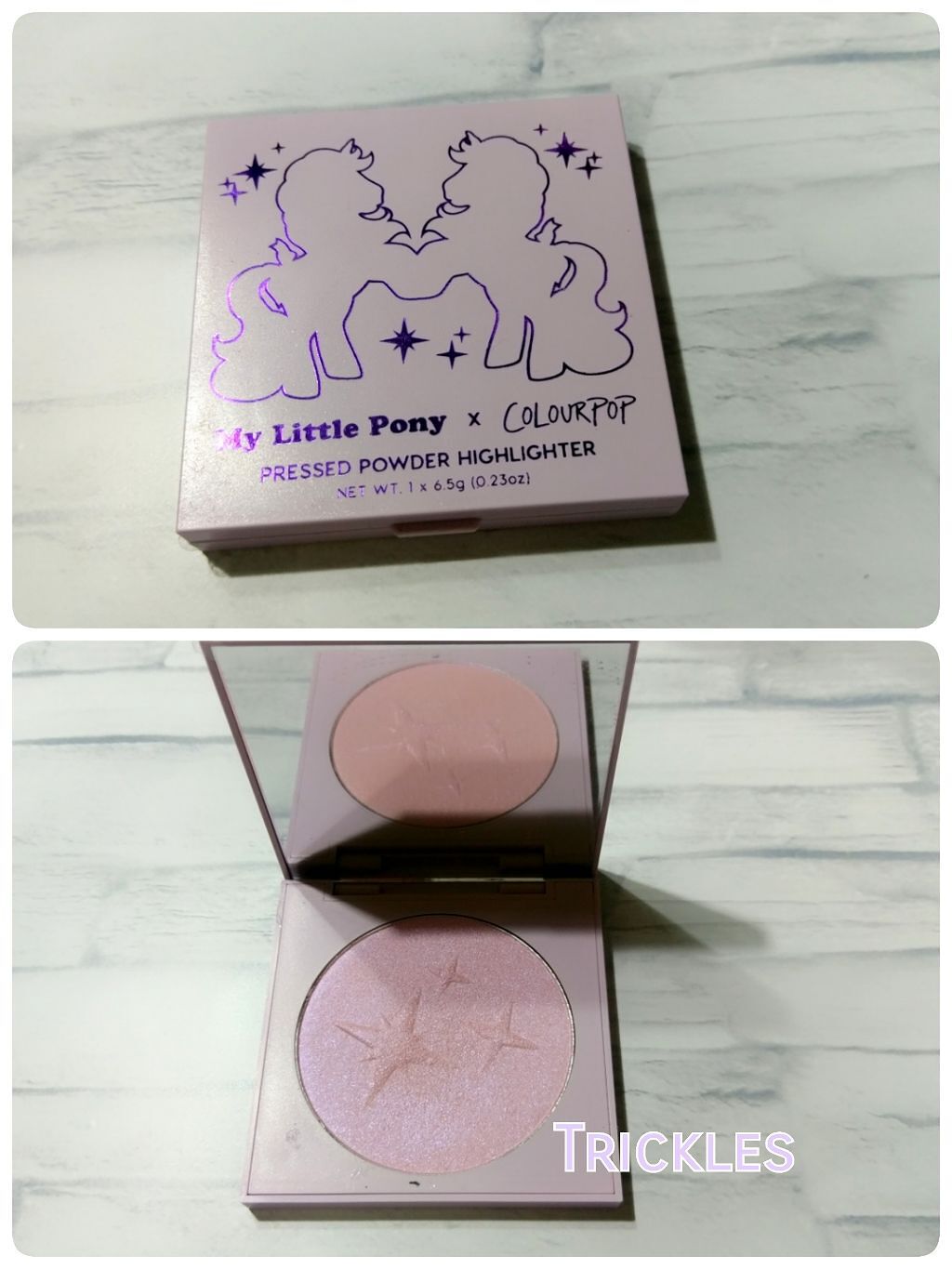  プレストパウダーハイライター/ColourPop/パウダーハイライトを使ったクチコミ（1枚目）