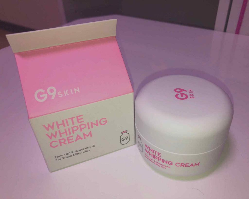 WHITE WHIPPING CREAM(ウユクリーム)/G9SKIN/化粧下地を使ったクチコミ(1枚目)