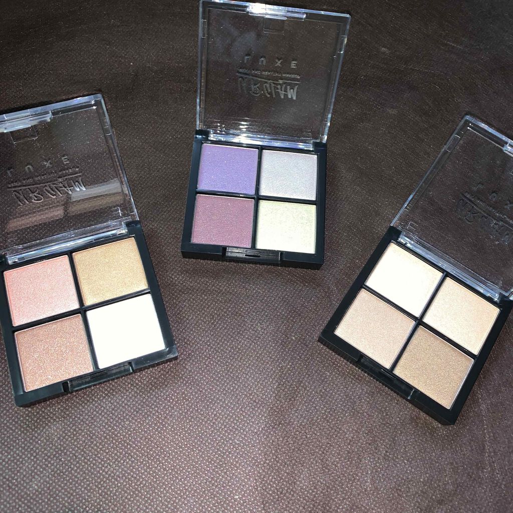 UR GLAM LUXE　4 COLORS EYESHADOW PALLET/U R GLAM/アイシャドウパレットを使ったクチコミ（2枚目）