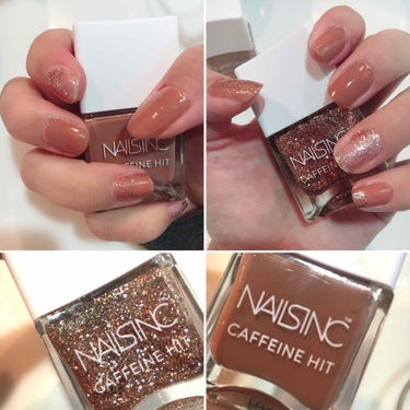 カフェイン ヒット カプセルコレクション ネイルポリッシュ チャイ キス/nails inc./マニキュアを使ったクチコミ（2枚目）