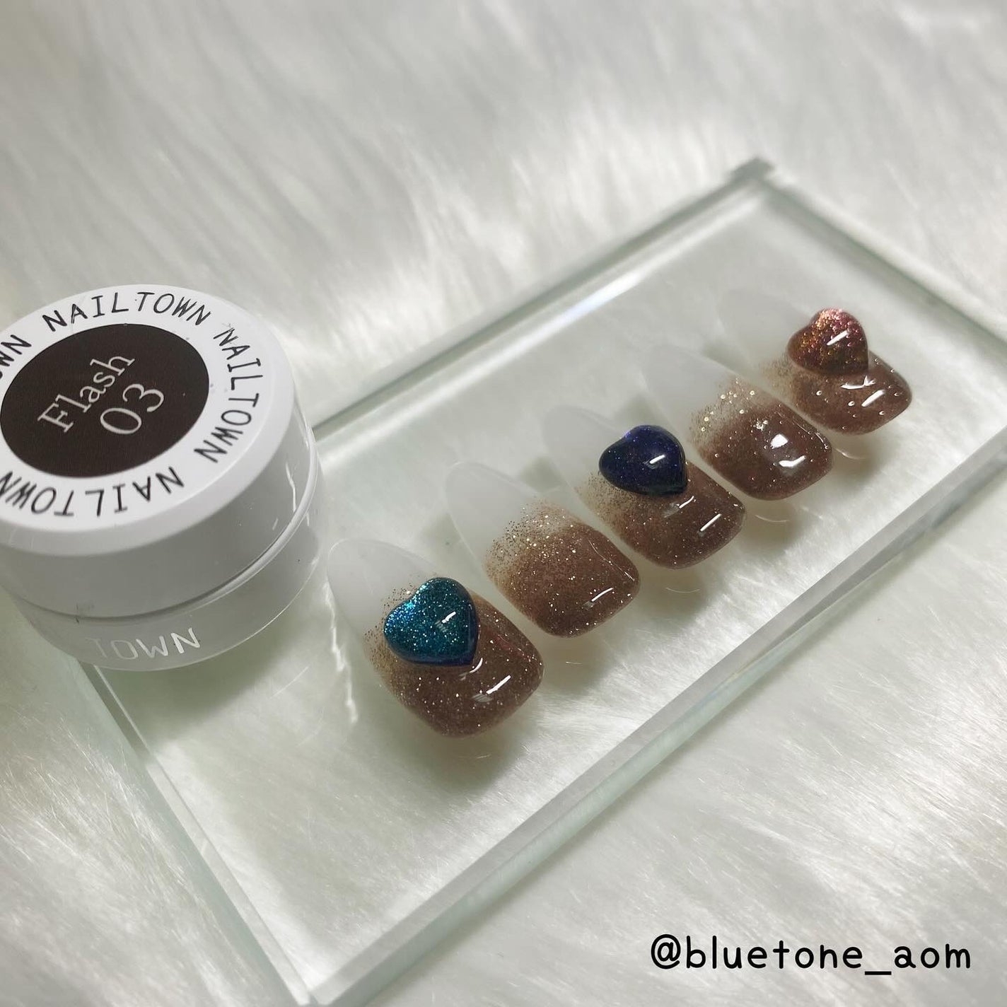 ネイルタウンジェル フラッシュジェル/NAILTOWN/ジェルネイルを使ったクチコミ(1枚目)