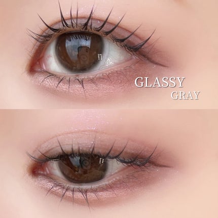 LENSSIS GLASSY 1MONTH/LENSSIS/1ヶ月(1MONTH)カラコンを使ったクチコミ(4枚目)