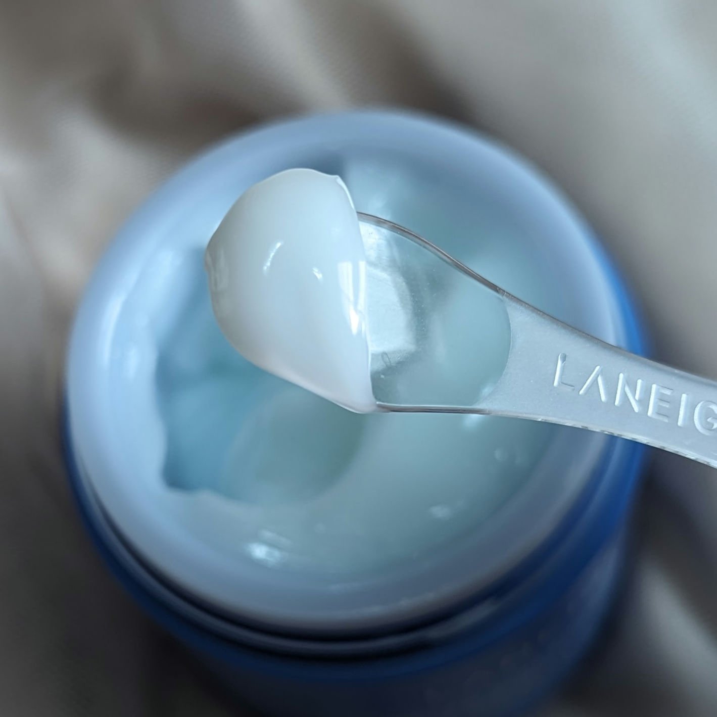 ウォータースリーピングマスク/LANEIGE/フェイスクリームを使ったクチコミ（2枚目）