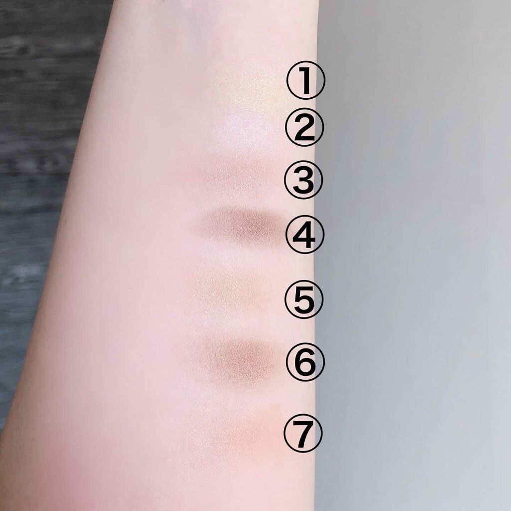 アイカラーパレット ホリデーリミテッド 01/Amplitude/アイシャドウパレットを使ったクチコミ（3枚目）