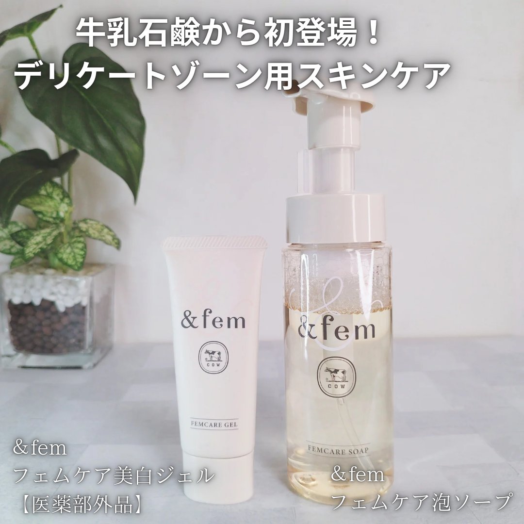 アンドフェム フェムケア泡ソープ/＆fem/デリケートゾーンケアを使ったクチコミ（2枚目）