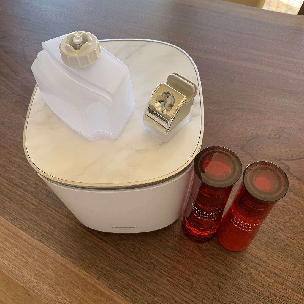 スチーマー ナノケア EH-SA0B/Panasonic/美顔器・マッサージを使ったクチコミ（2枚目）