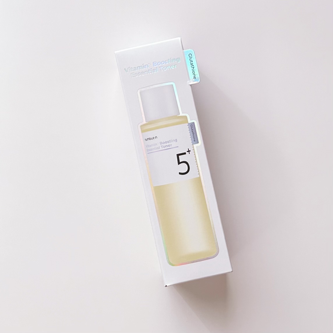 5番 白玉グルタチオンCエッセンシャルトナー/numbuzin/化粧水を使ったクチコミ（2枚目）