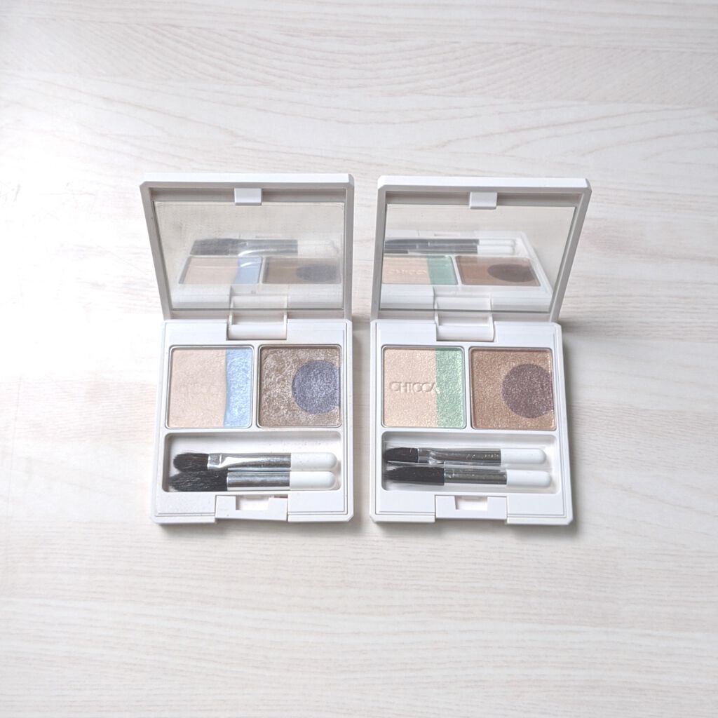 ミスティック パウダーアイシャドウ/CHICCA/アイシャドウパレットを使ったクチコミ(3枚目)