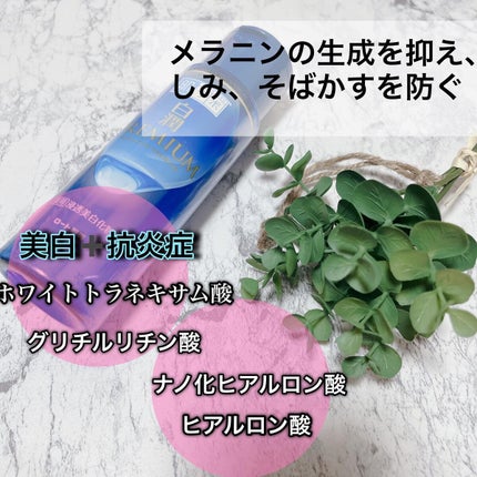 白潤プレミアム薬用浸透美白化粧水/肌ラボ/化粧水を使ったクチコミ(2枚目)