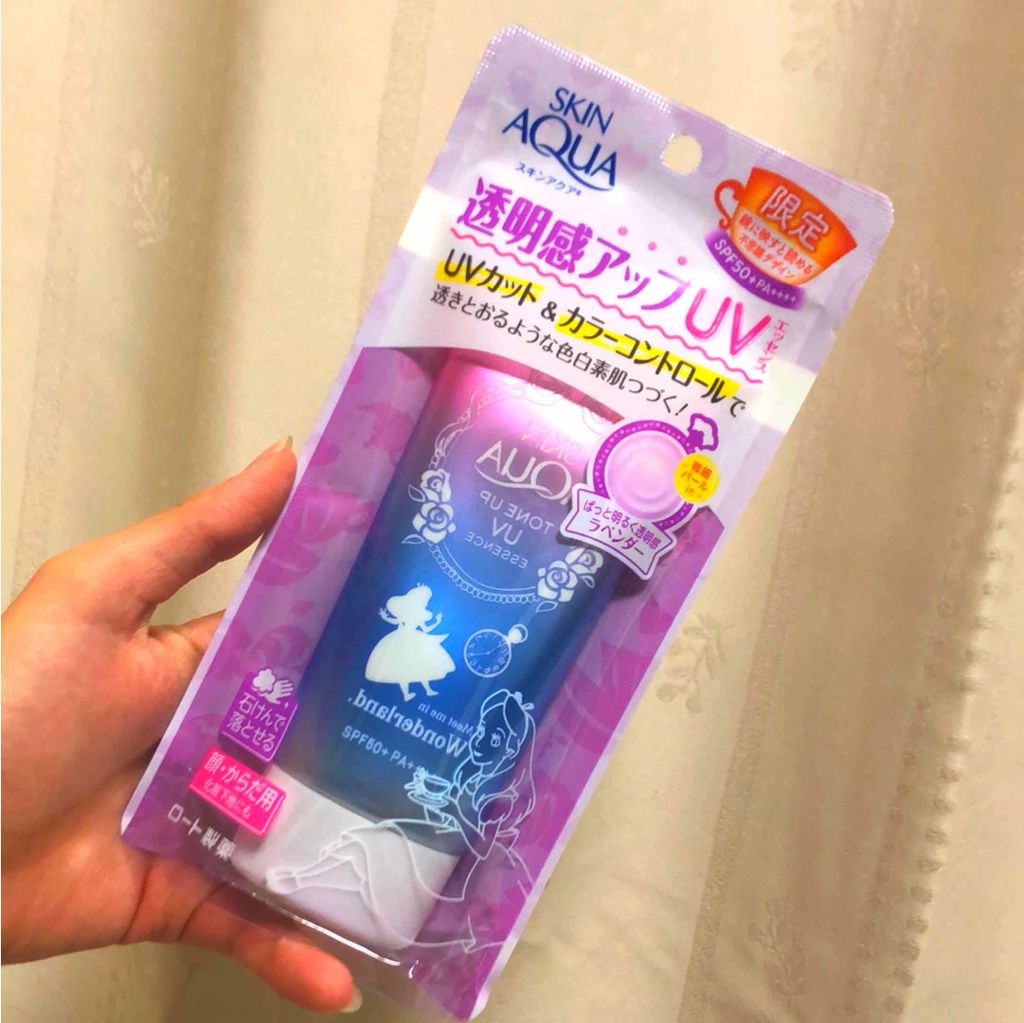 スキンアクア トーンアップUVエッセンス/スキンアクア/日焼け止めクリームを使ったクチコミ（1枚目）