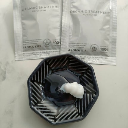 オーガニックシャンプー/トリートメント<モイストシャイン>/AROMA KIFI/市販シャンプーを使ったクチコミ(4枚目)
