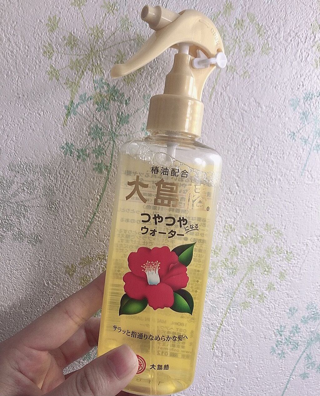 ヘアウォーター/大島椿/プレスタイリング・寝ぐせ直しを使ったクチコミ（2枚目）