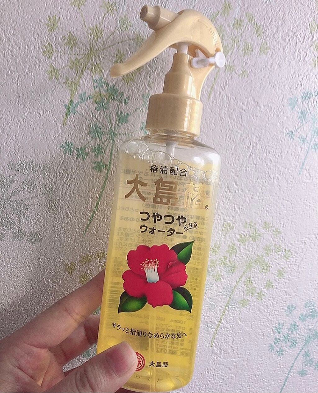 ヘアウォーター/大島椿/プレスタイリング・寝ぐせ直しを使ったクチコミ(2枚目)