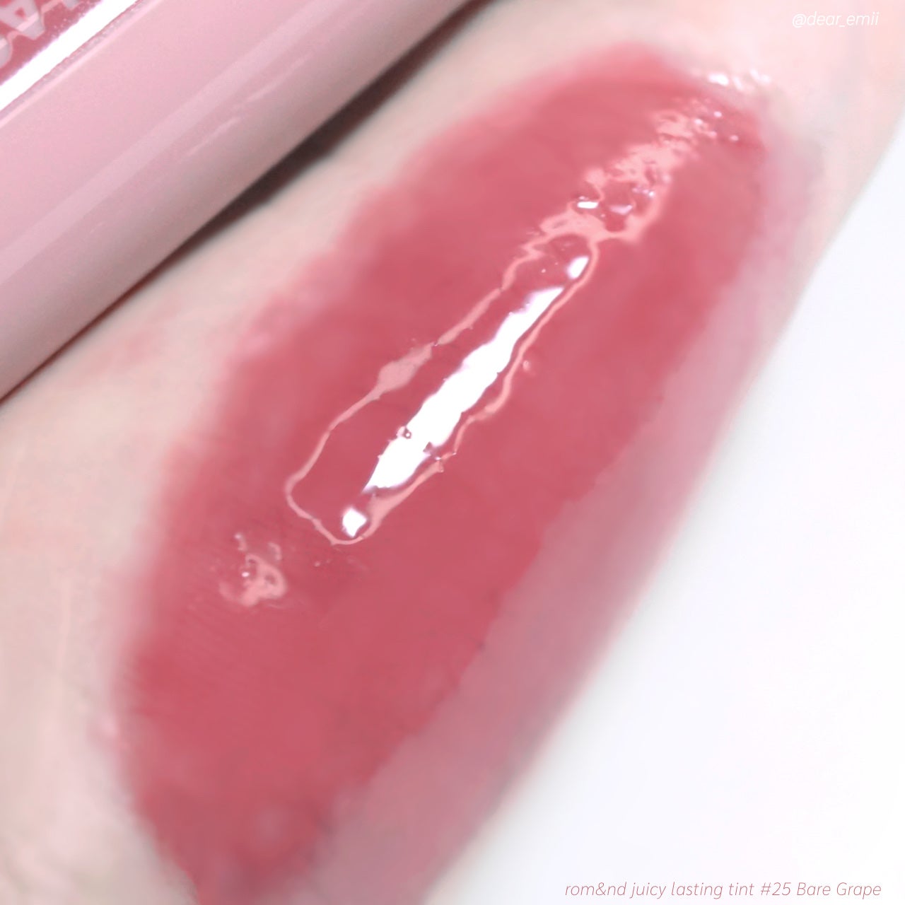 ジューシーラスティングティント/rom&nd/リップティントを使ったクチコミ(2枚目)