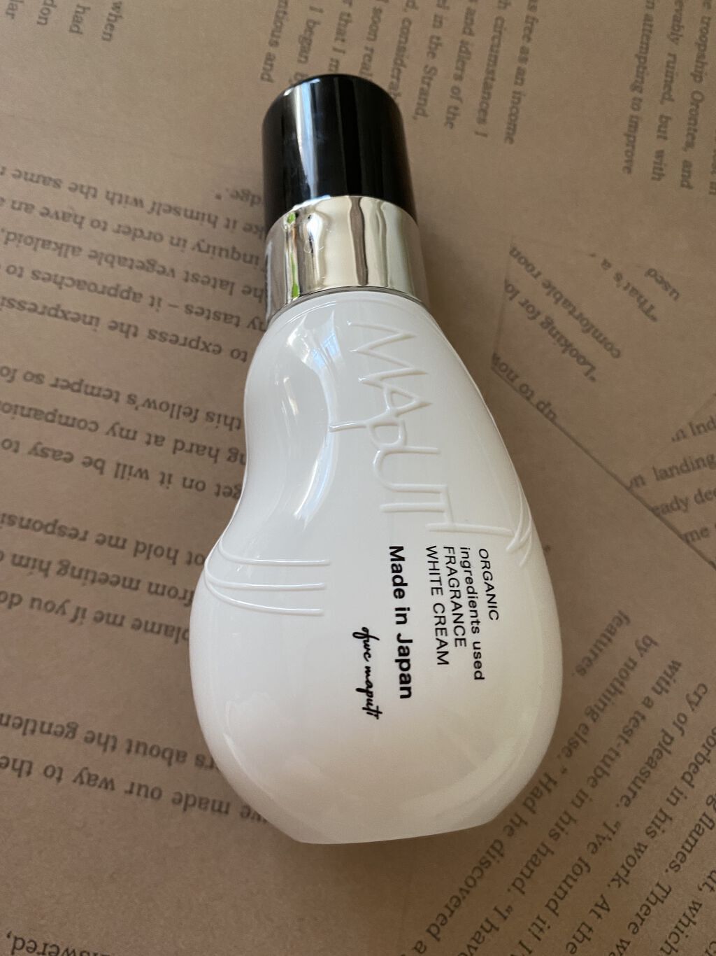 オーガニックフレグランスホワイトクリーム/MAPUTI/デリケートゾーンケアを使ったクチコミ（1枚目）