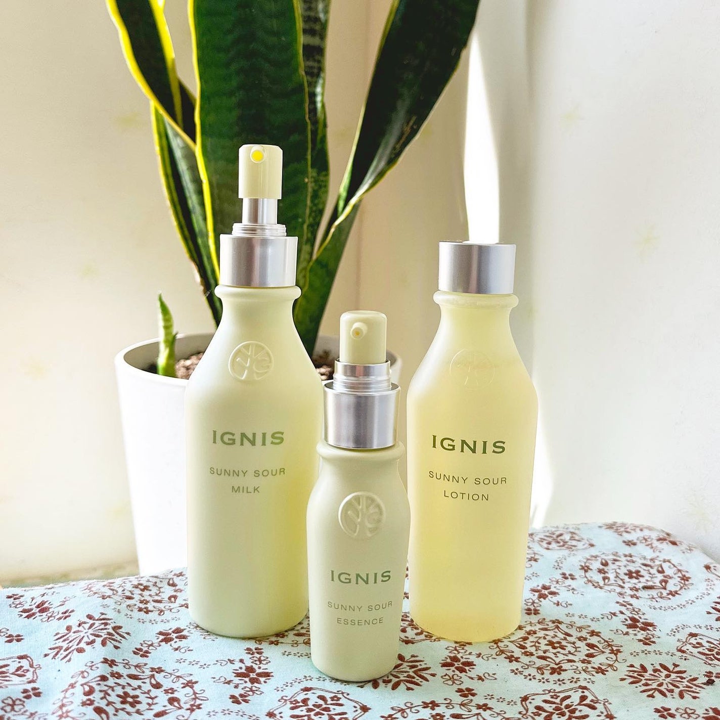 サニーサワー ミルク/IGNIS/乳液を使ったクチコミ(1枚目)