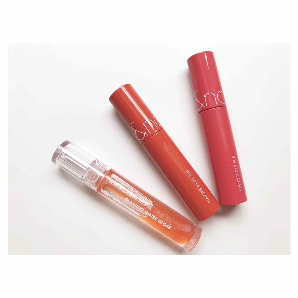 ジューシーラスティングティント/rom&nd/リップティントを使ったクチコミ(1枚目)