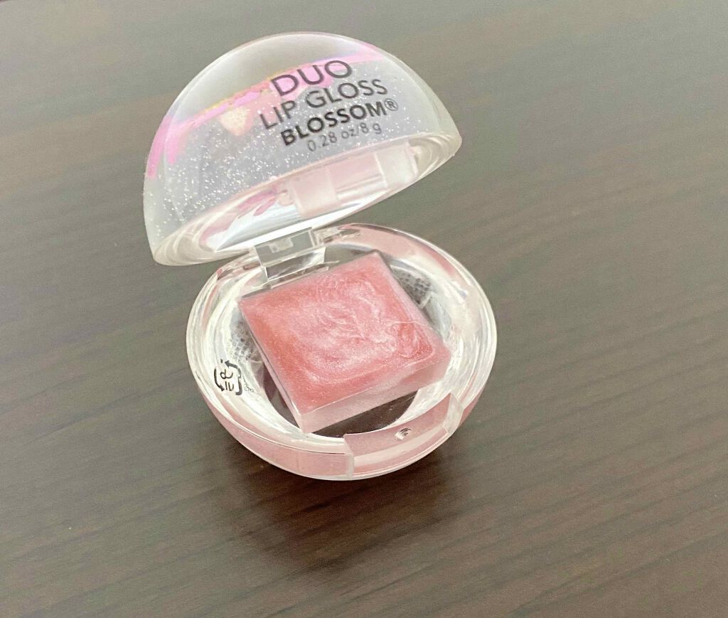 DUO LIP  GLOS /キャンディ ブロッサム/リップグロスを使ったクチコミ（2枚目）