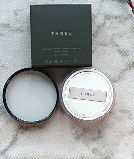 アドバンスドエシリアルスムースオペレーター ルースパウダー/THREE/ルースパウダーを使ったクチコミ(4枚目)