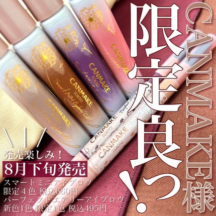 スマートミニアイブロウカラー/キャンメイク/眉マスカラを使ったクチコミ(1枚目)