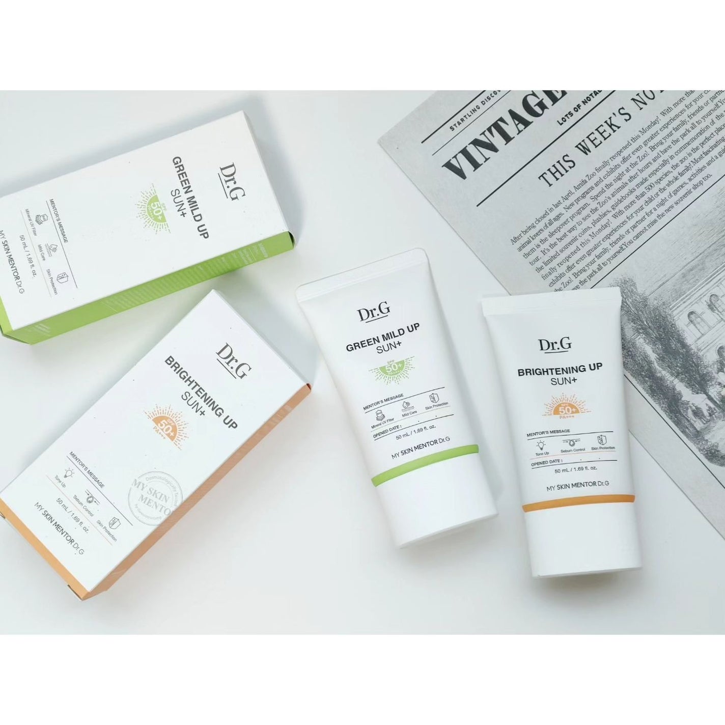 ブライトニングアップサンプラス/Dr.G/日焼け止めクリームを使ったクチコミ(1枚目)