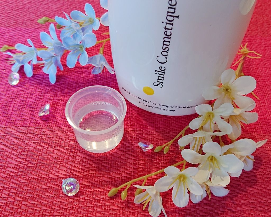 ホワイトニングデンタルリンス/Smile Cosmetique/歯磨き粉を使ったクチコミ(3枚目)