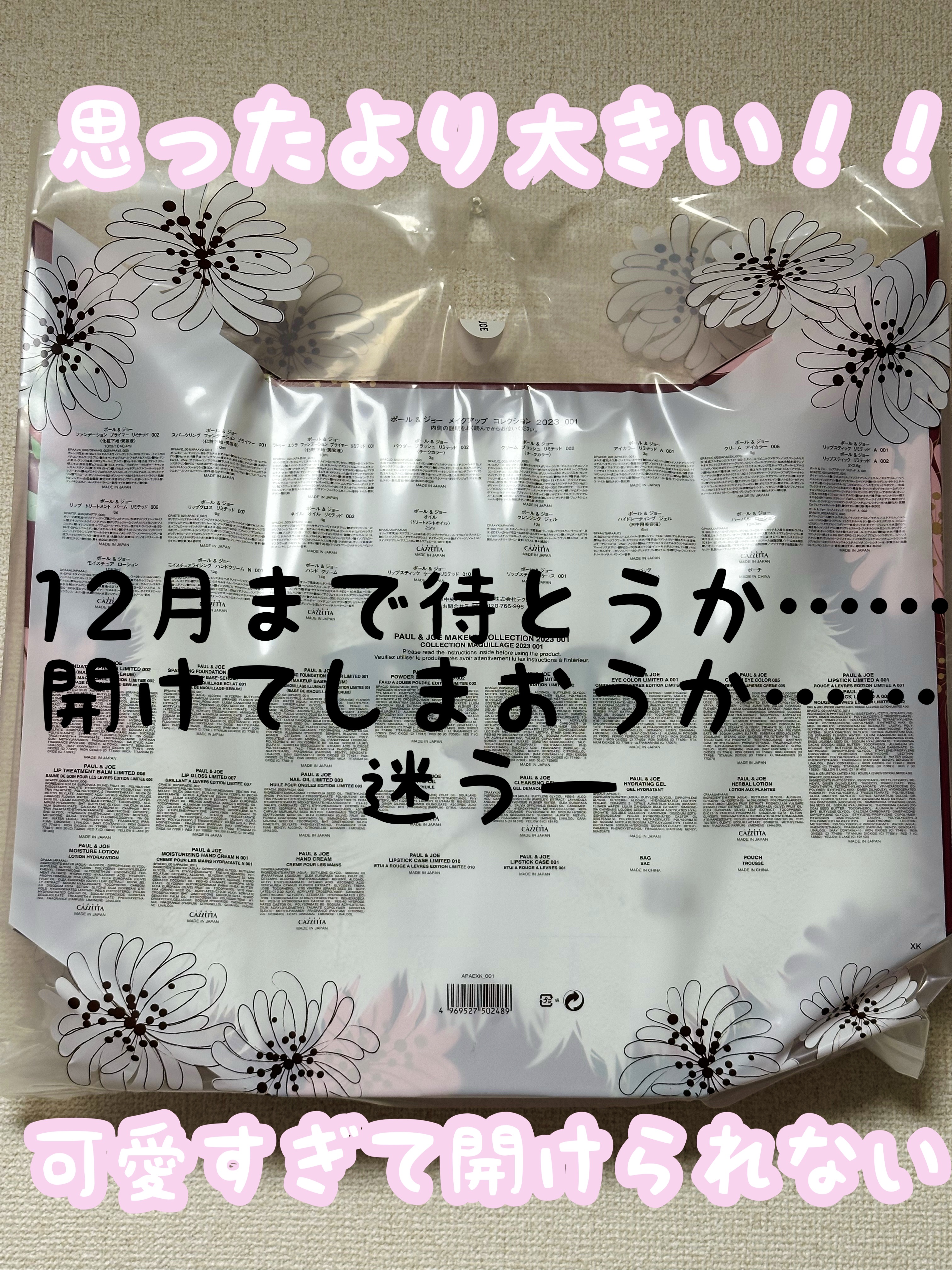 メイクアップ コレクション 2023/PAUL & JOE BEAUTE/メイクアップキットを使ったクチコミ（2枚目）