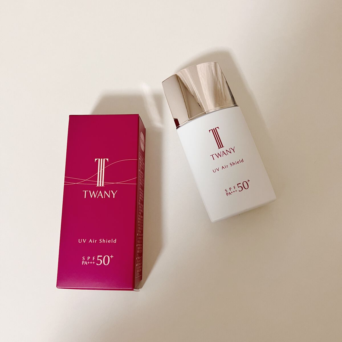 ＵＶエアシールド/TWANY/日焼け止めミルクを使ったクチコミ（1枚目）