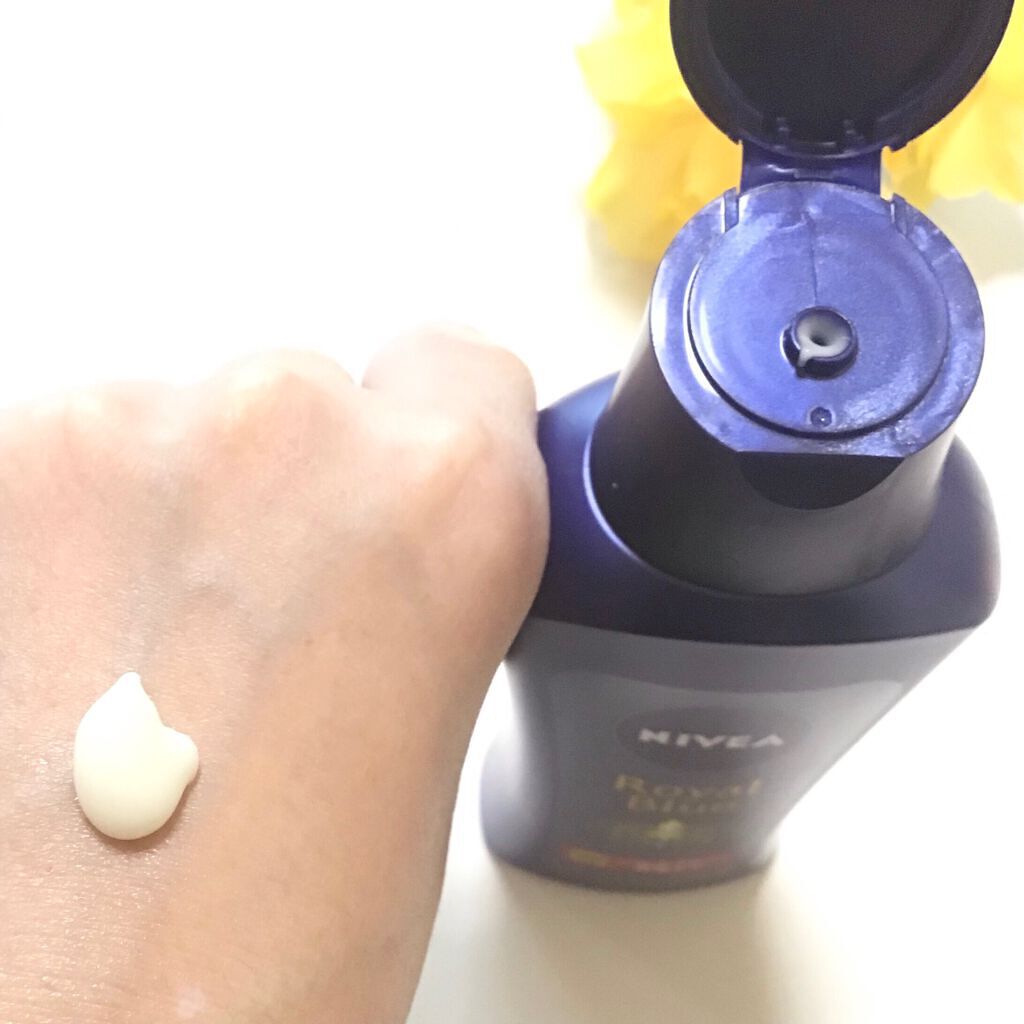 ニベア ロイヤルブルーボディミルク 美容ケア/ニベア/ボディミルクを使ったクチコミ(2枚目)