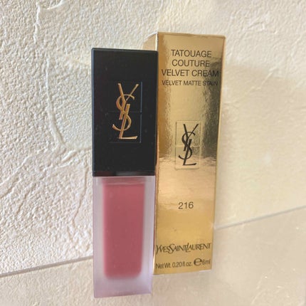 タトワージュ クチュール ベルベットクリーム NO216 ヌード エンブレム/YVES SAINT LAURENT BEAUTE/口紅の画像
