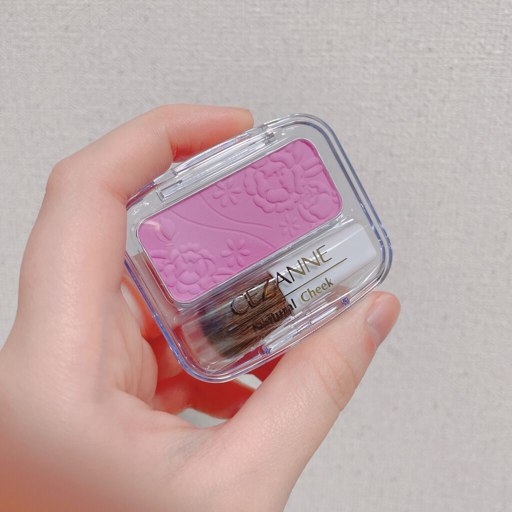 ナチュラル チークN/CEZANNE/パウダーチークを使ったクチコミ(1枚目)