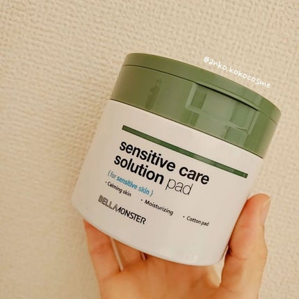 Sensitive care solution pad/BELLAMONSTER/化粧水を使ったクチコミ(1枚目)