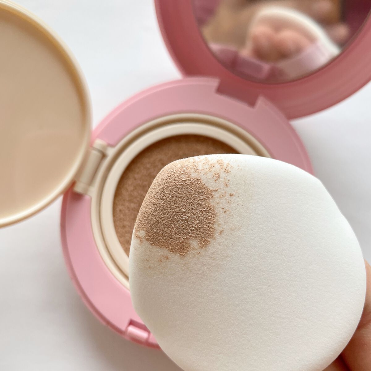 PROBIOエッセンスクッション/ネイチャーリパブリック/クッションファンデーションを使ったクチコミ（3枚目）